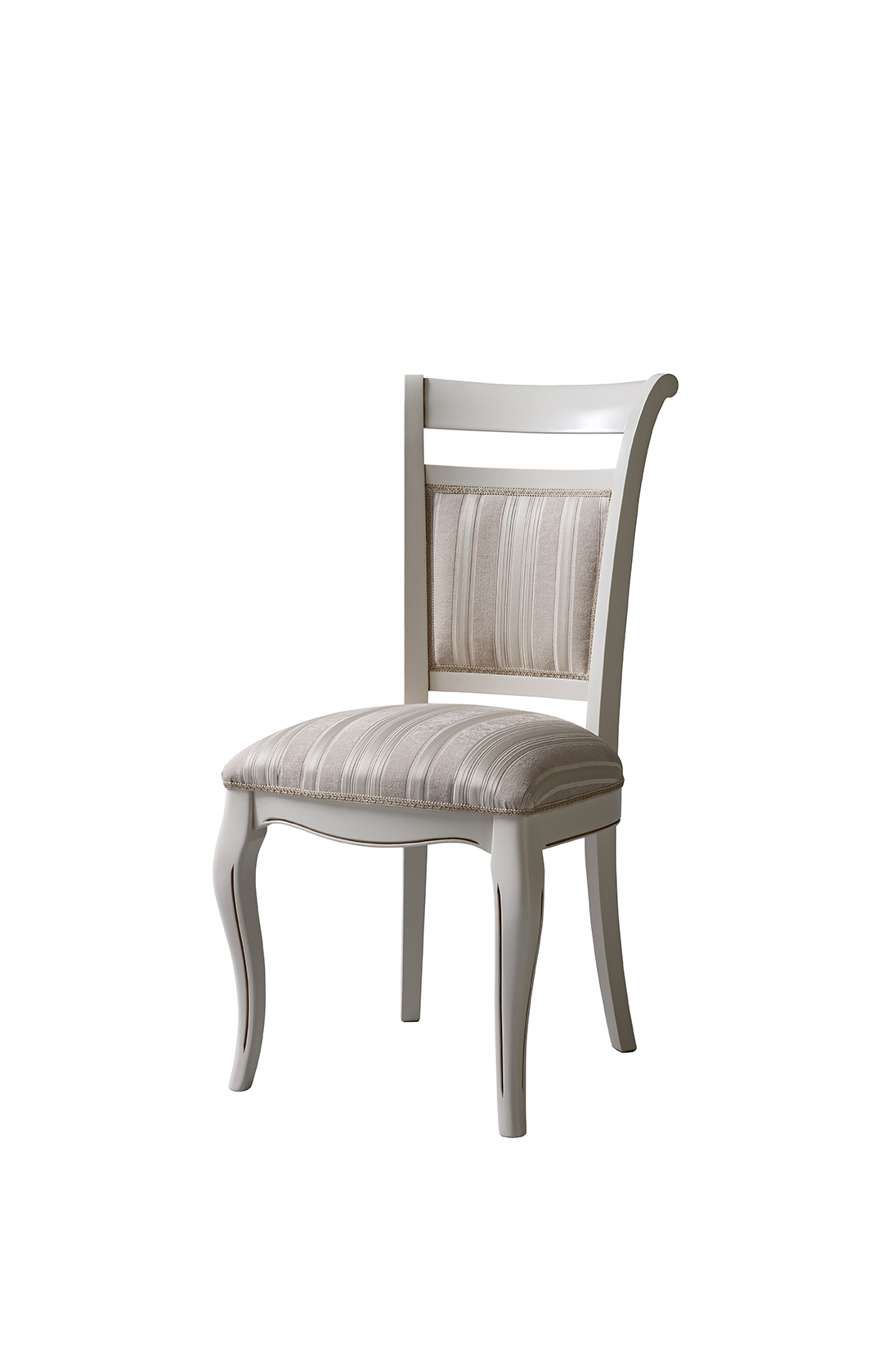 Klasická jídelní čalouněná židle Camelgroup Giotto Day Bianco Antico