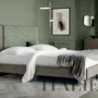 Moderní čalouněná postel Homy Notte Plinio