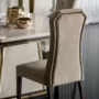 Diamante square table and chairs - kopie