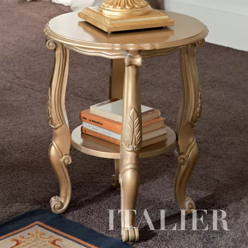 Vase-holder-classical-gold-leaf-applications-furniture-Bella-Vita-collection-Modenese-Gastone