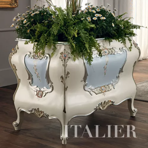 Flower-box-carved-painted-classic-furniture-handmade-Villa-Venezia-collection-Modenese-Gastonezhtgrfed