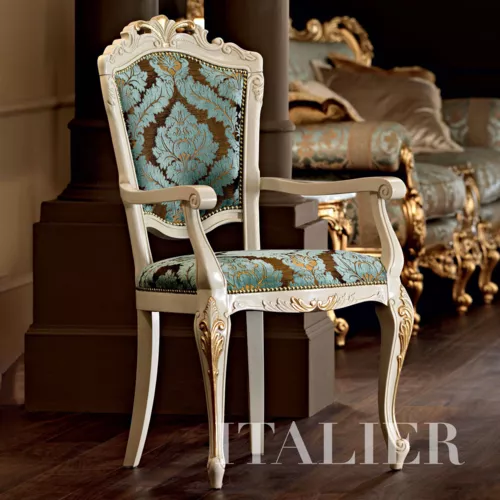 Embroidered-fabric-upholstered-dining-room-chair-Villa-Venezia-collection-Modenese-Gastonekuzjthg