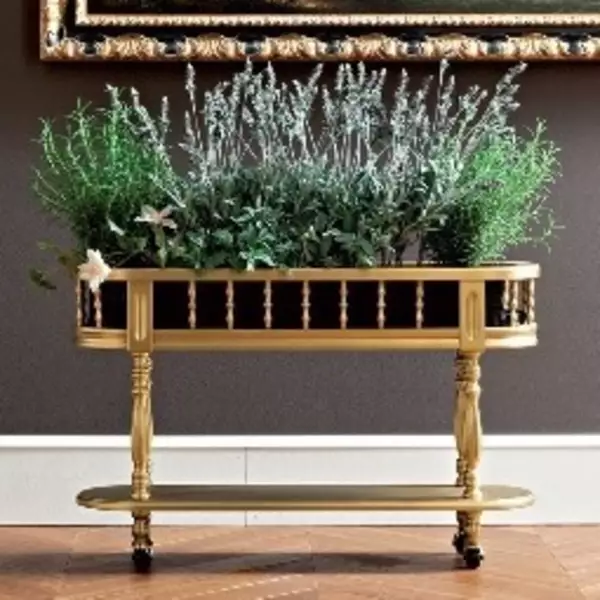 Classic-golden-walnut-hall-tree-and-flower-box-Casanova-collection-Modenese-Gastone (1)