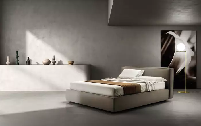 Moderní čalouněná postel Samoa Relaxed