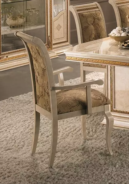 Leonardo dining set with 4 door cabinet