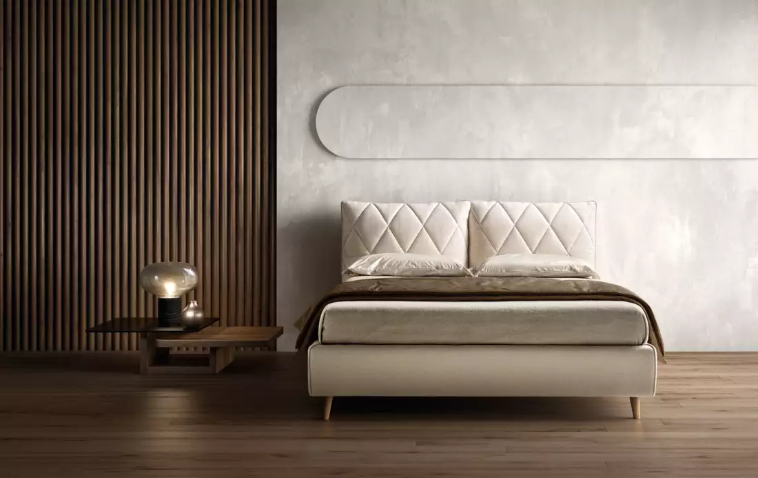 Moderní čalouněná postel Samoa Soft