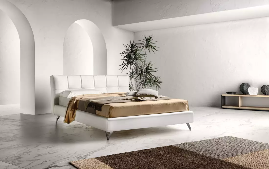 Moderní čalouněná postel Samoa Contemporary