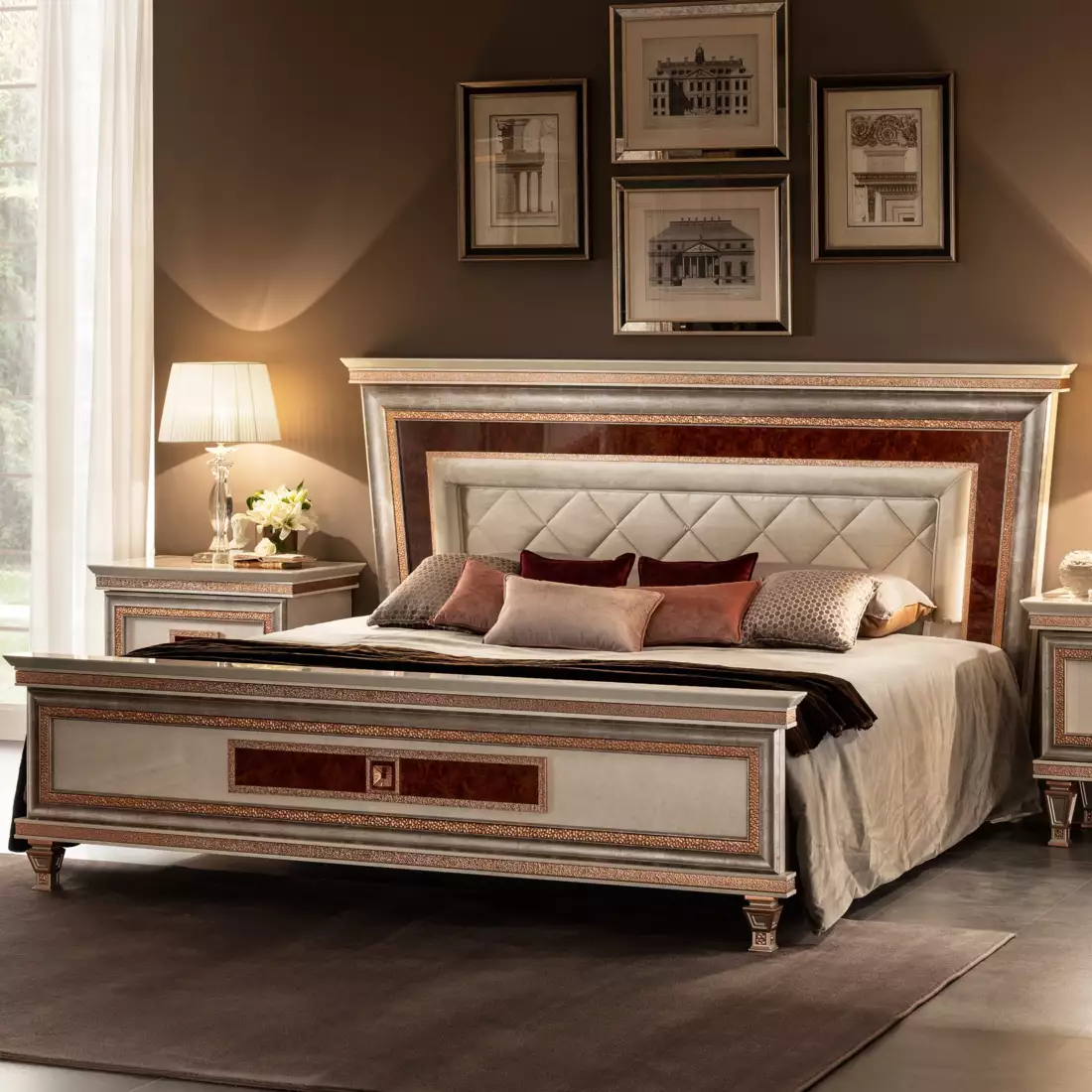 Dolce Vita bedoom with dresser (1)