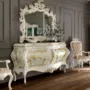 Luxury-carved-sideboard-with-figured-mirror-hardwood-Villa-Venezia-collection-Modenese-Gastone