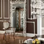 Luxury-interior-design-chair-and-mirror-Bella-Vita-collection-Modenese-Gastone