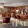 Office-Chesterfield-bookcase-and-luxury-furniture-Bella-Vita-collection-Modenese-Gastone