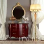 Amazing-polished-luxury-hardwood-sideboard-and-mirror-Bella-Vita-collection-Modenese-Gastone