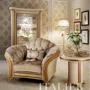 Melodia armchair with lamp end table - kopie