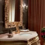 Bathroom-Italian-swan-washbasin-luxury-tap-Villa-Venezia-collection-Modenese-Gastone