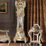 Grandfather-clock-carved-gold-leaf-bar-globe-Villa-Venezia-collection-Modenese-Gastone