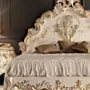 Classical-hardwood-padded-bed-with-craquele-surface-Villa-Venezia-collection-Modenese-Gastone - kopie