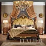 Double-bed-with-two-hardwood-night-stand-Bella-Vita-collection-Modenese-Gastone