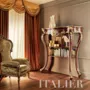 Walnut-chiffonier-classic-gold-leaf-Italian-design-Villa-Venezia-collection-Modenese-Gastone