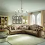 Melodia corner sofa with library