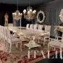Dining-room-with-one-piece-painted-carved-table-Villa-Venezia-collection-Modenese-Gastone