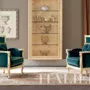 Bookcase-classic-luxury-interiors-gold-leaf-applications-Bella-Vita-collection-Modenese-Gastone
