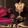Sofa-soft-velvet-carves-polish-Venetian-classic-style-Villa-Venezia-collection-Modenese-Gastone