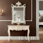 Hardwood-classic-carved-console-and-figured-mirror-Bella-Vita-collection-Modenese-Gastone