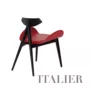 Manta sedia frassino nero+cuoio rosso 4_sc
