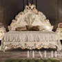 Classical-hardwood-padded-bed-with-craquele-surface-Villa-Venezia-collection-Modenese-Gastone
