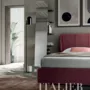 Moderní čalouněná postel Homy Notte Scirocco