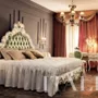 Bedroom-with-wide-mirror-Venetian-style-carves-and-paintings-Villa-Venezia-collection-Modenese-Gastone