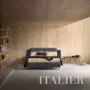 Moderní čalouněná postel Samoa Smash