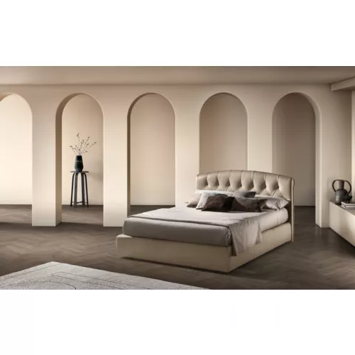 Moderní čalouněná postel Samoa Dream